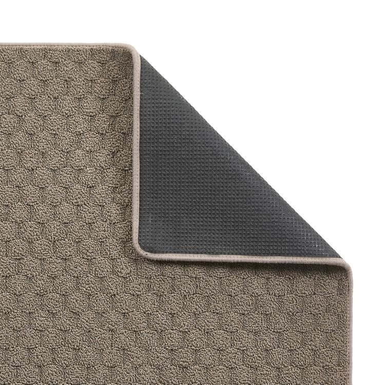 Textured Washable Mat and Runner Dots Design