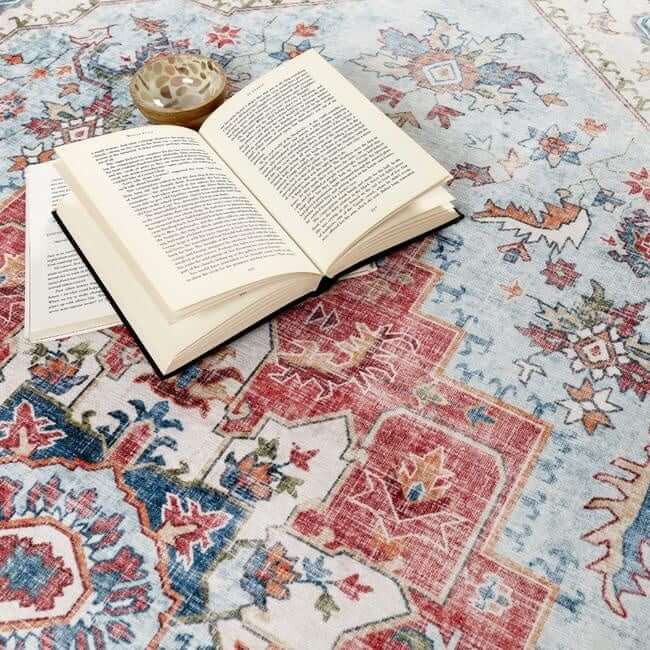 Washable Rug Eterna Red