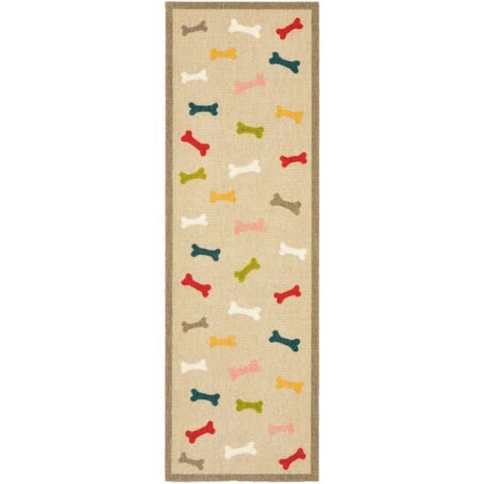Dog Themed Washable Mat and Runner