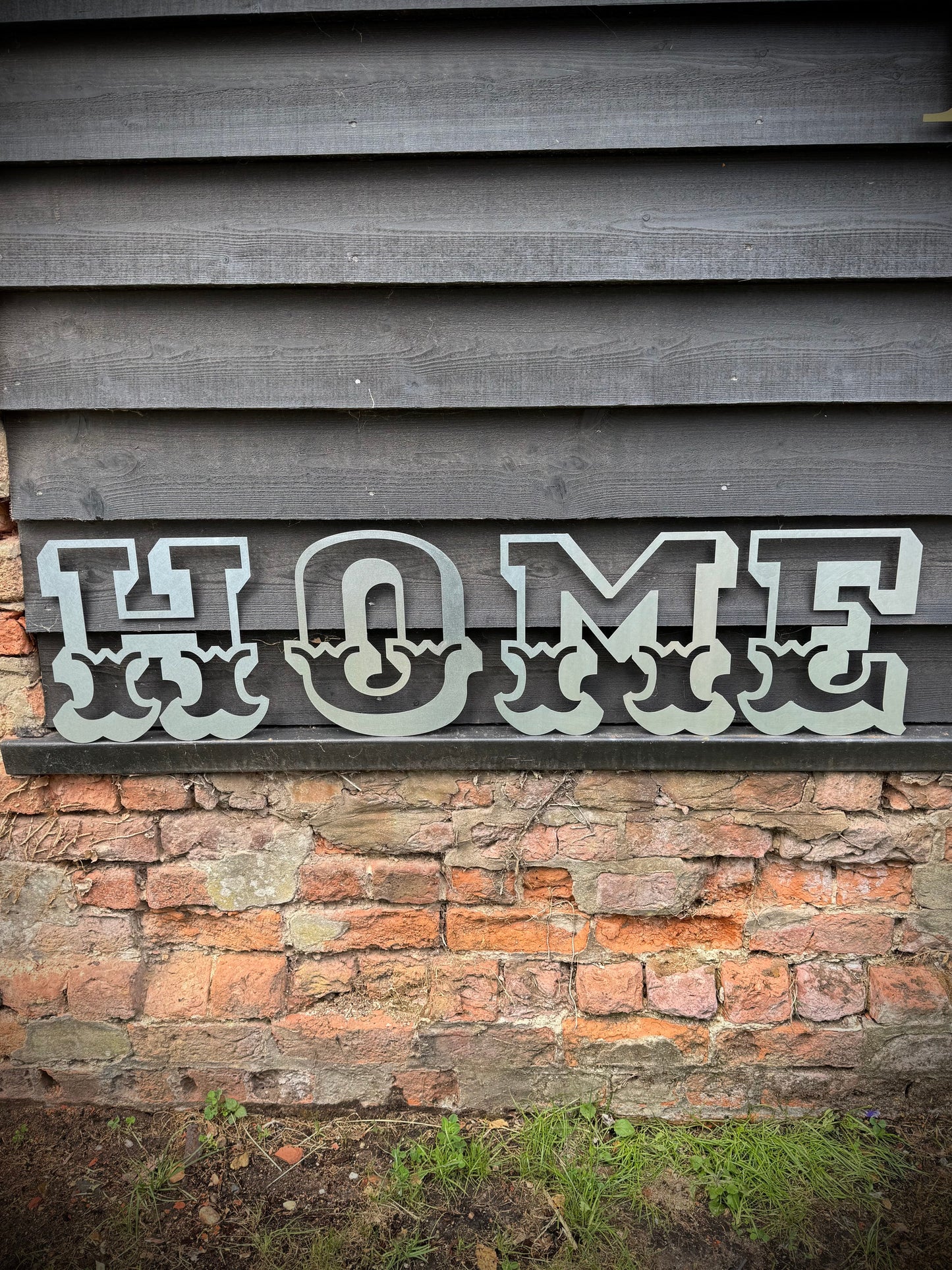 HOME Steel Circus/Carnival style Lettering 12 inch