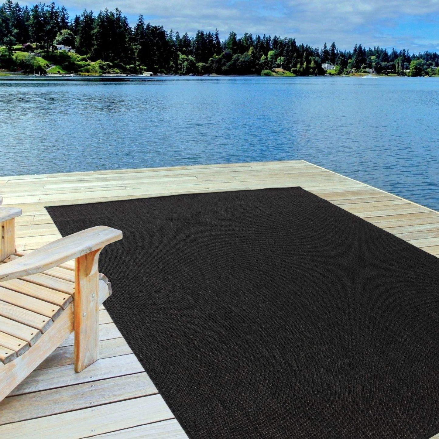 Ecology Outdoor Rug Black | 500B