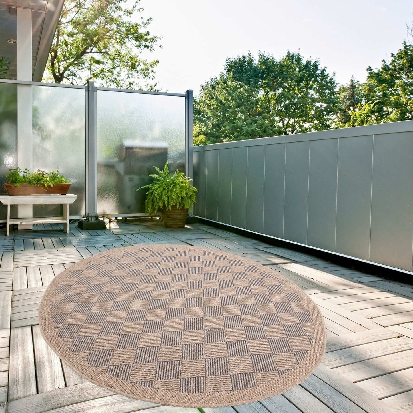 Nature Outdoor Rug Blue | 5300B