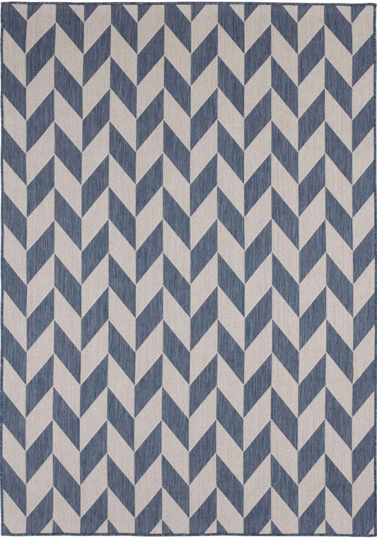 Ecology Outdoor Rug Blue | 600Blu