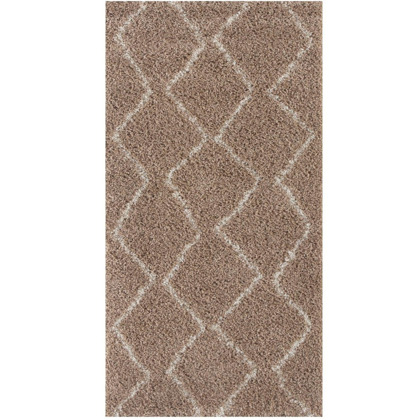 Moroccan Beige Shaggy Rug | 820