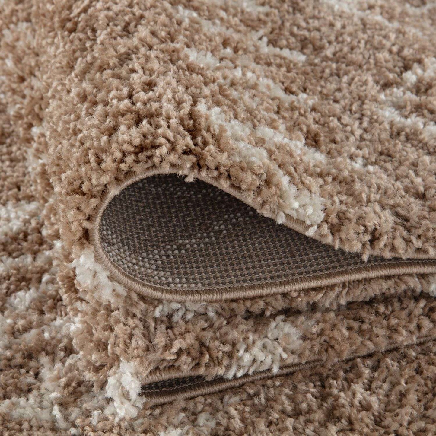 Moroccan Beige Shaggy Rug | 920