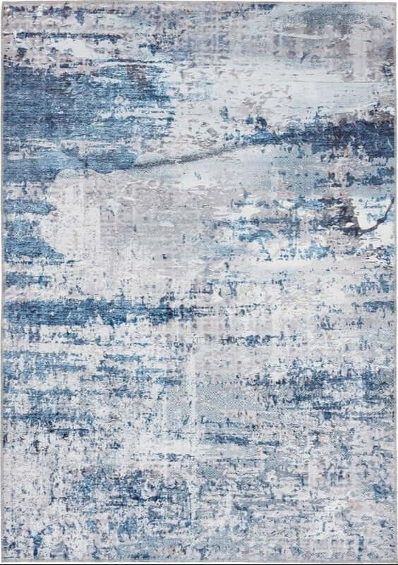 Eco-Washable Rug Abstract Design