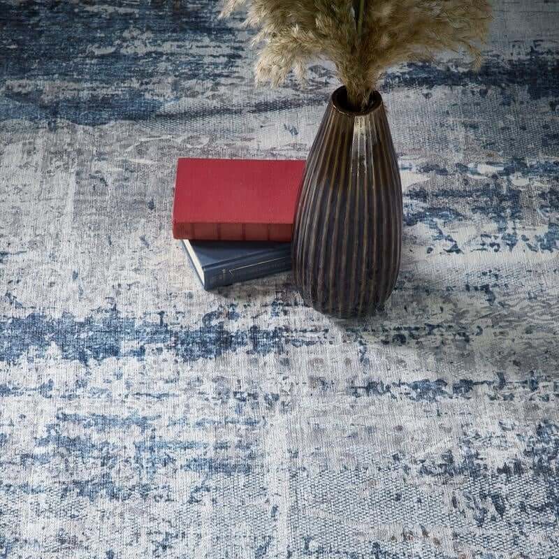 Eco-Washable Rug Abstract Design