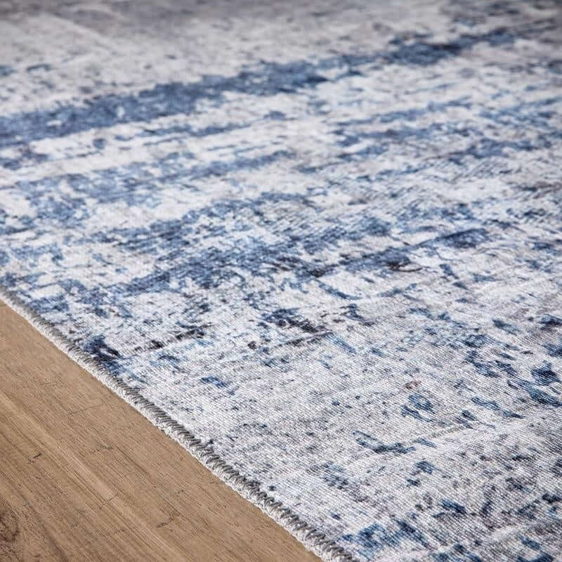 Eco-Washable Rug Abstract Design