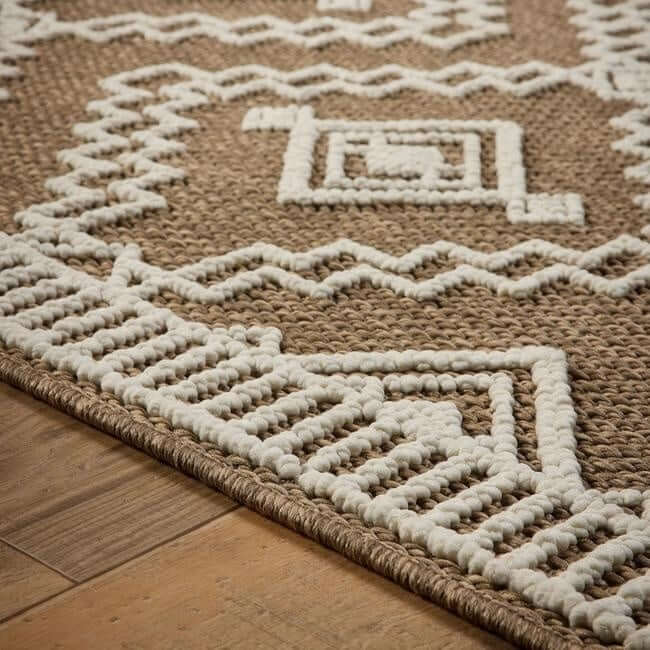 Rustic Rug Diamond Design