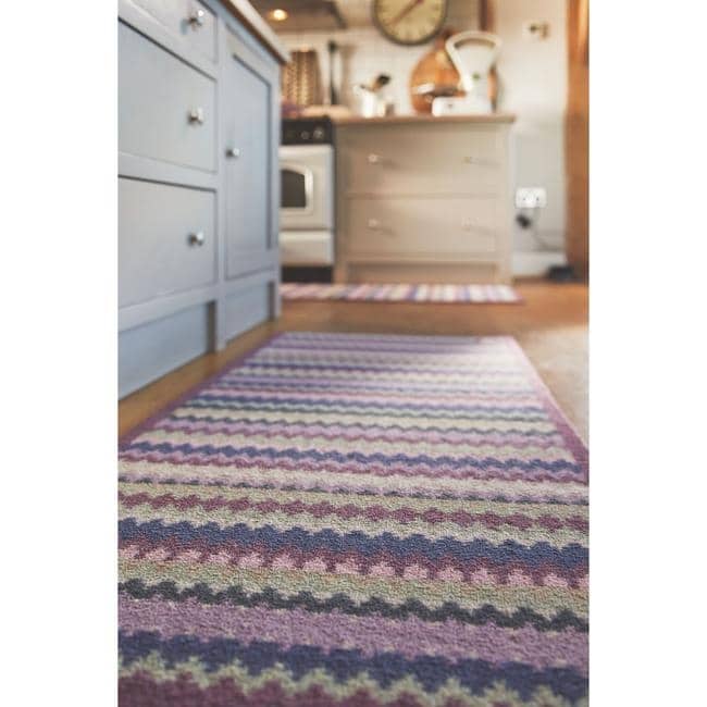 Eco-Friendly Washable Chevron Mat