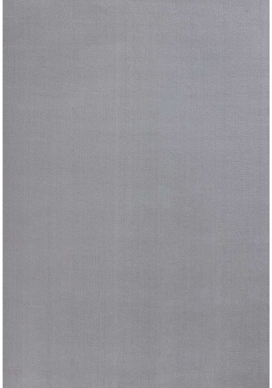 Flex Silver Low Pile Solid Rug