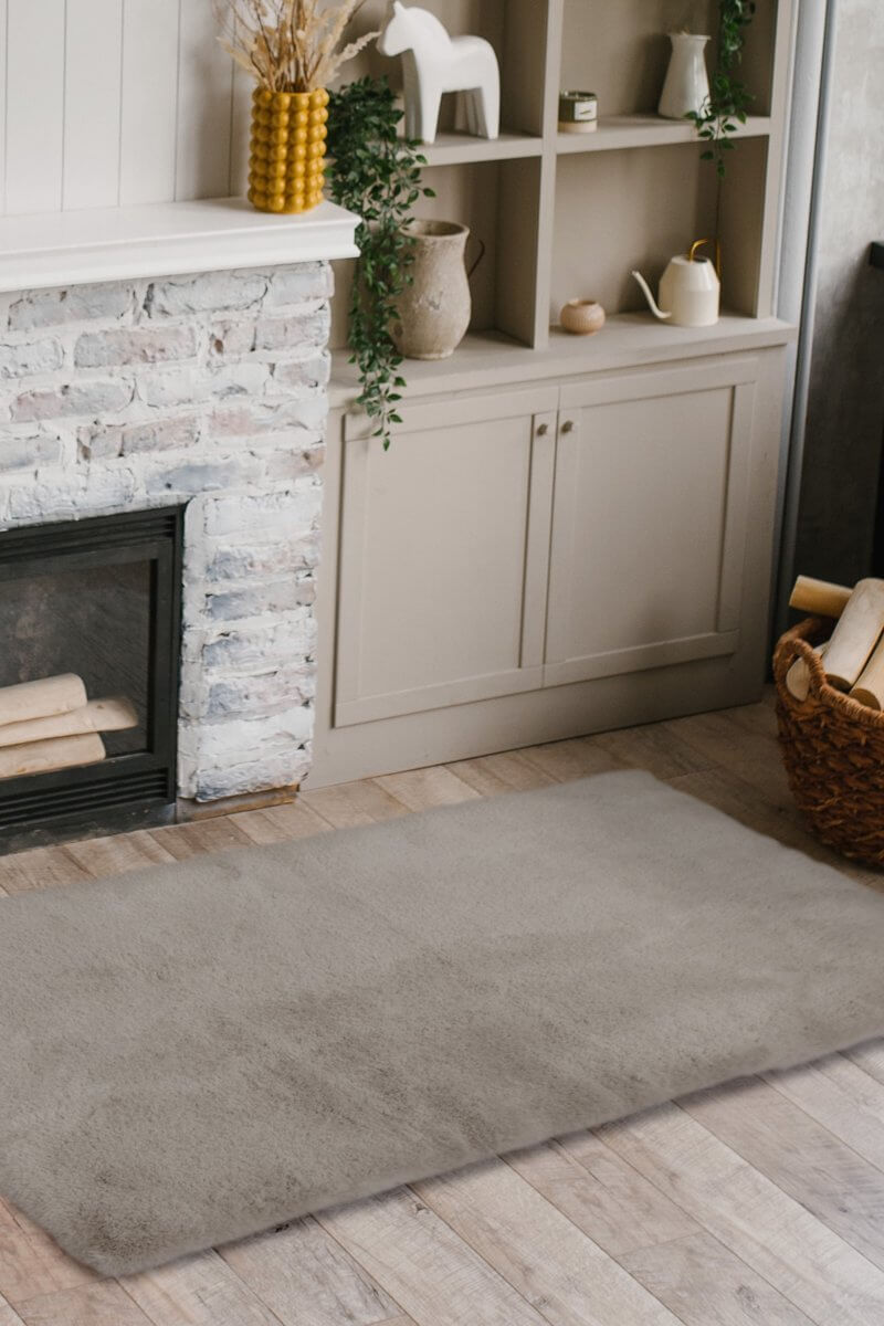 Luxury Fur Shaggy Rug – Ultra-Soft Geometric