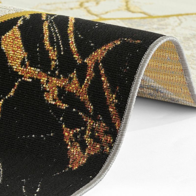 Indoor-Outdoor Leaves Noble Rug