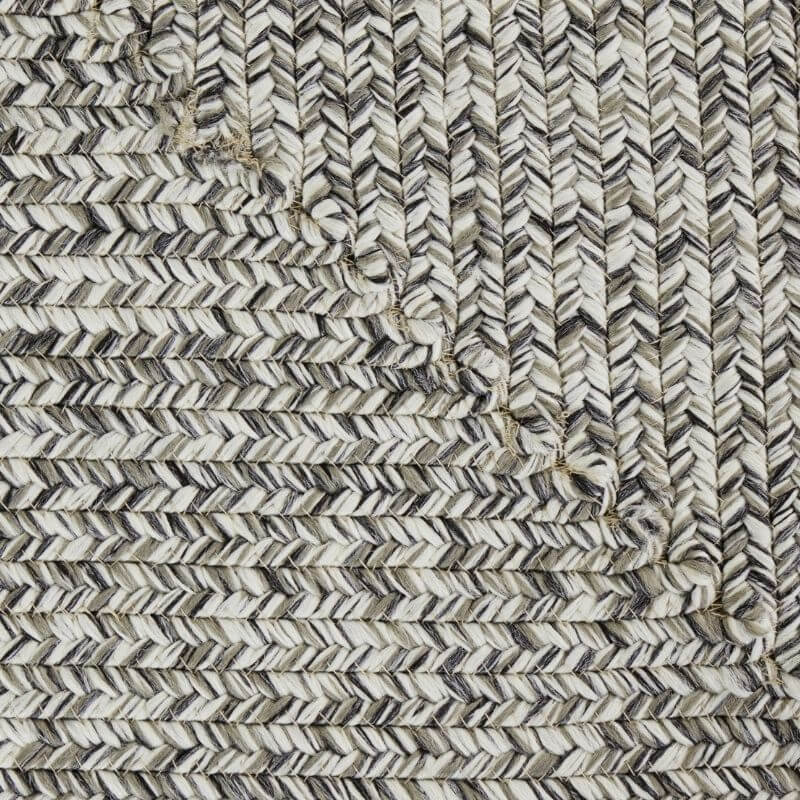 Indoor Outdoor Trenzado Rug – Bordered Plain Design