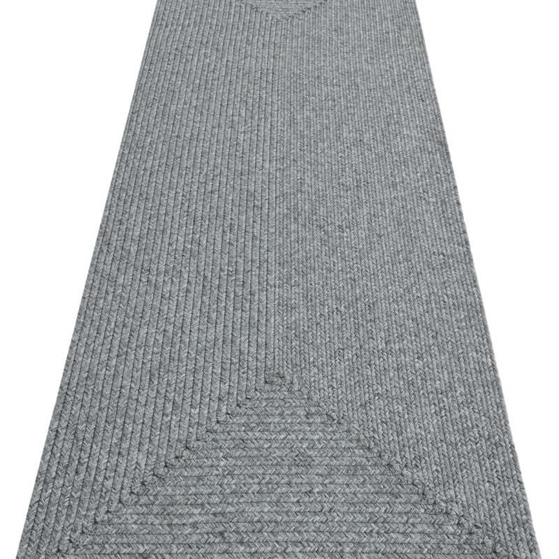 Indoor Outdoor Trenzado Rug – Bordered Plain Design