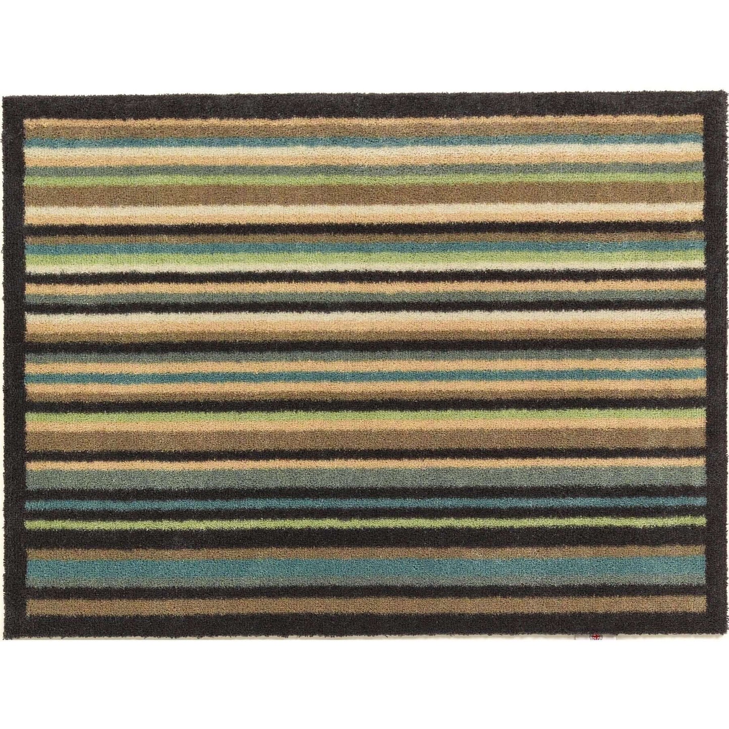 Eco-Friendly Washable Striped Mat