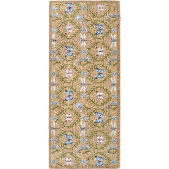 Eco-Friendly Washable Floral Mat