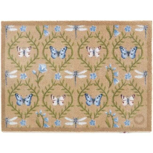 Eco-Friendly Washable Floral Mat