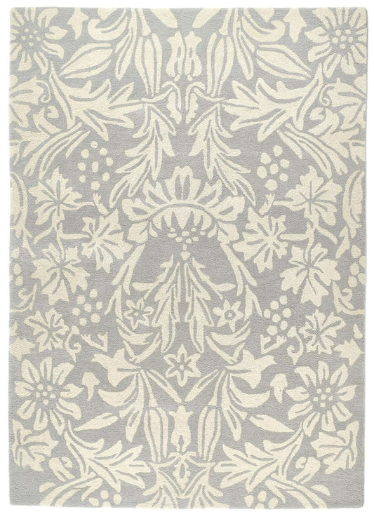 Heritage Lavender Floral Wool Rug