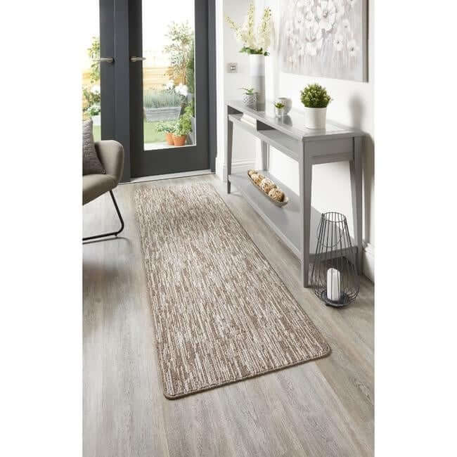 Washable Mat and Runners Abstract Design