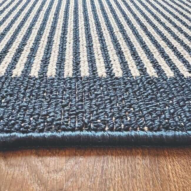 Washable Mat and Runners Stripe Design