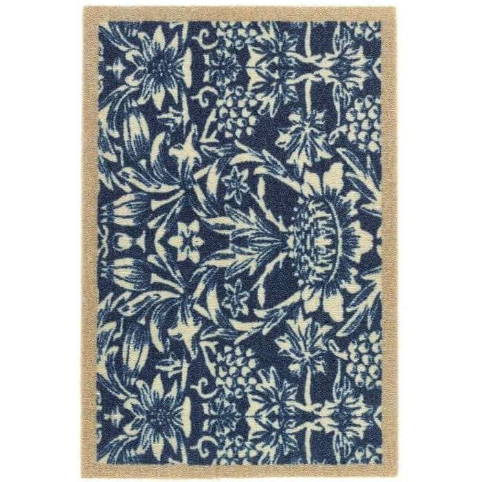 Abstract Washable Mat and Runner