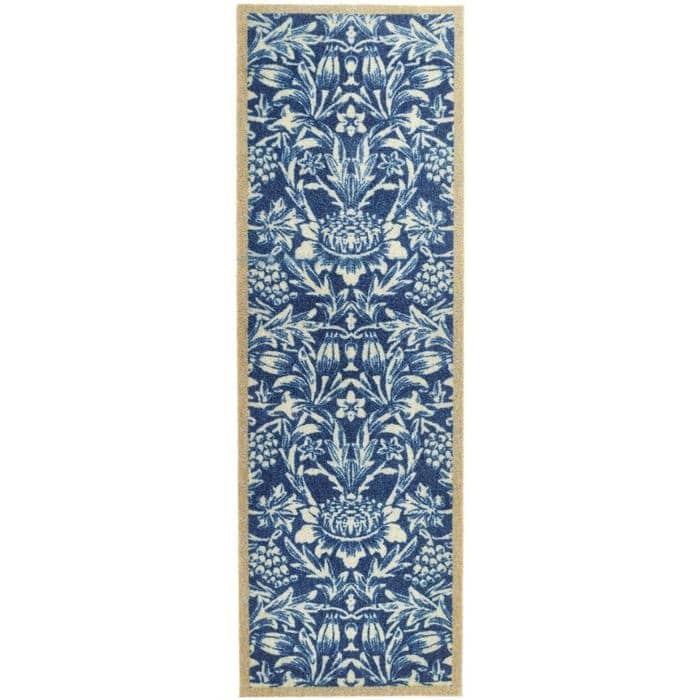 Abstract Washable Mat and Runner