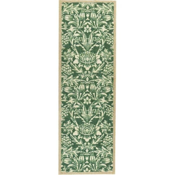 Abstract Washable Mat and Runner