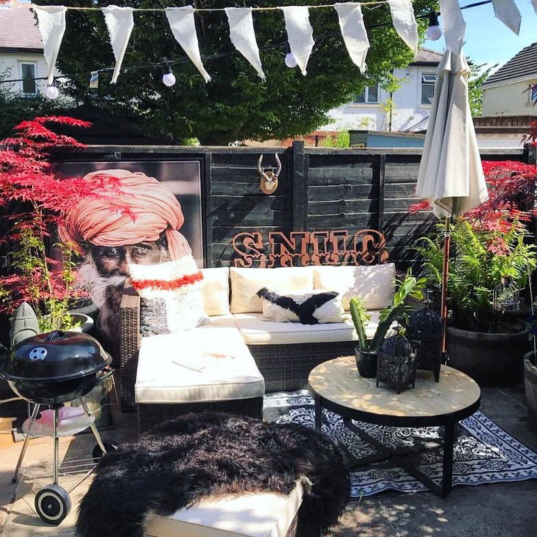 Rusty 12" Carnival Metal Letters A-Z