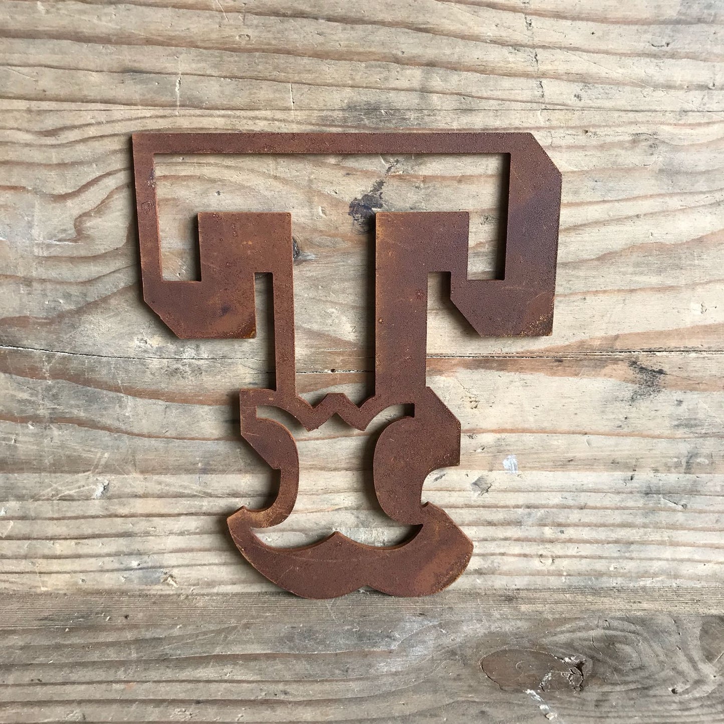 Rusty 5" Carnival Metal Letters A-Z