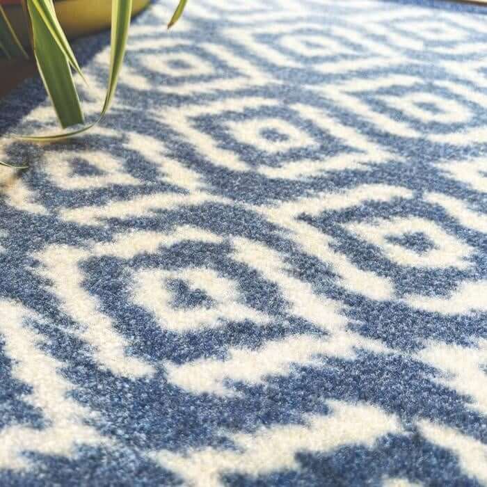 Geometric Washable Mat and Runner