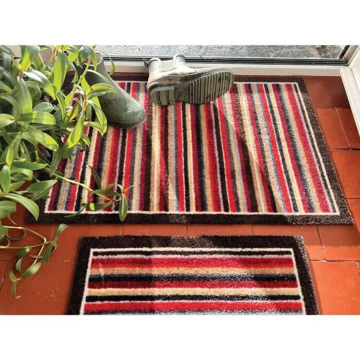 Geometric Washable Mat and Runner