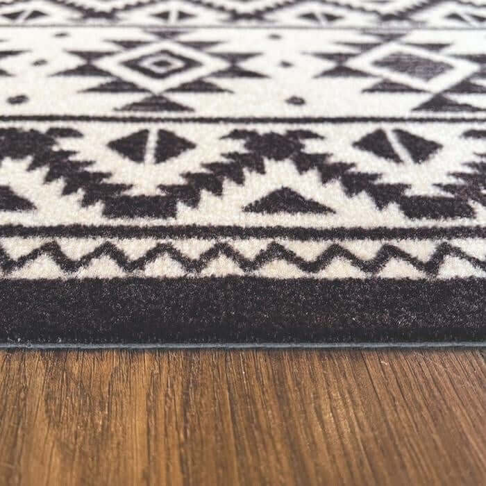Abstract Washable Mat and Runner